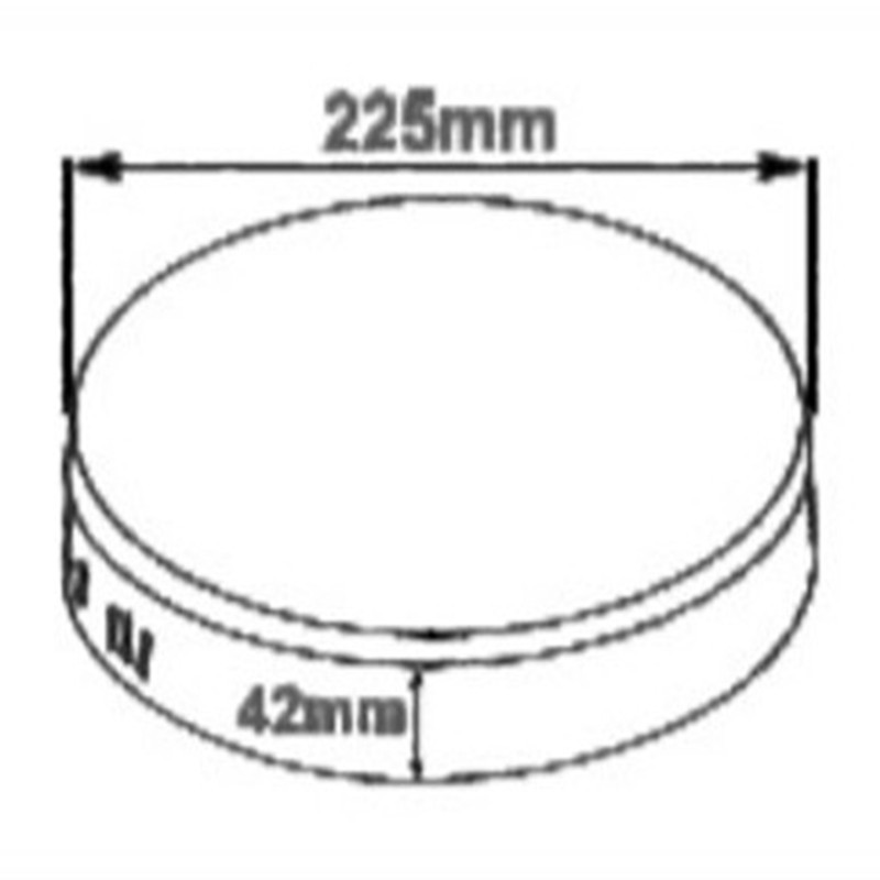 چراغ ال ای دی 30 وات افراتاب مدل Jupiter کد AF-BP-30WR
