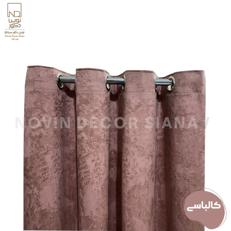 پرده نوین دکور سیاناو مدل مخمل پتینه سزار 1 _ 28 سایز 280x140 سانتی‌متر