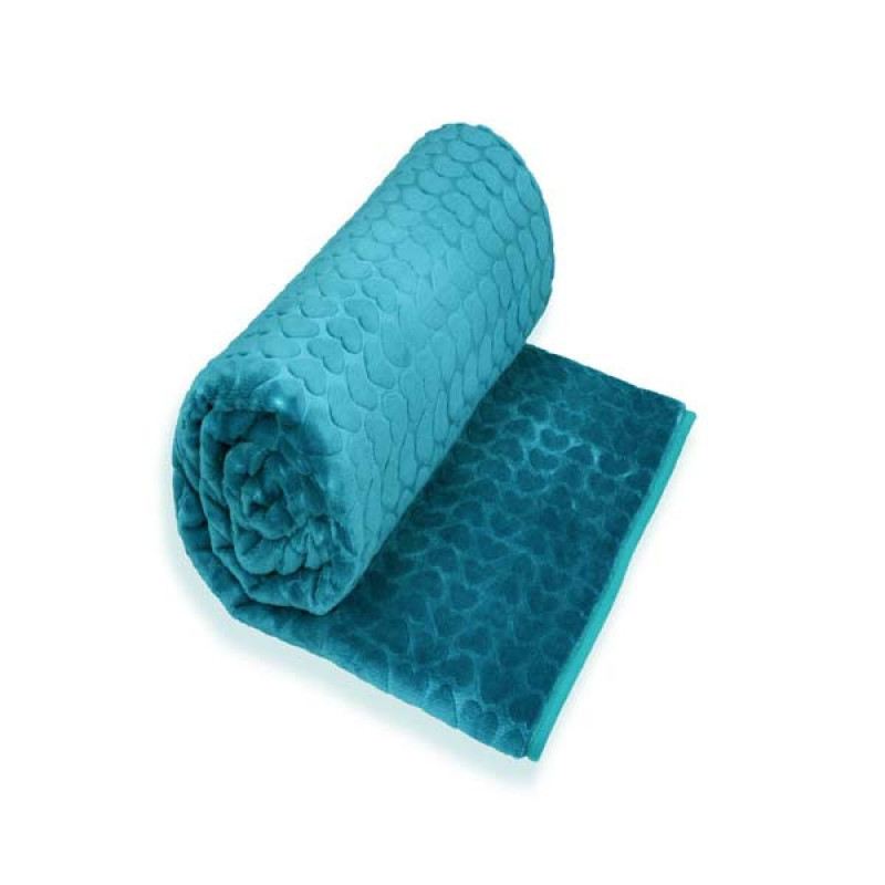 پتو 2 نفر نساجی لاله مهرگان مدل الوان طرح کُره  سایز 230x210x2 سانتی‌متر