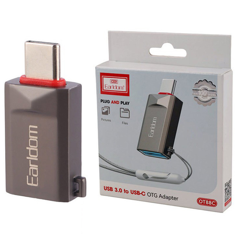 مبدل USB-C OTG به USB  ارلدام مدل OT88C