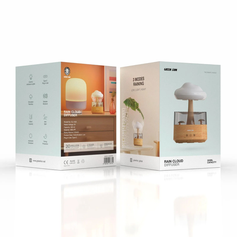 دستگاه بخور و رطوبت ساز سرد گرین لاین مدل RAIN CLOUD