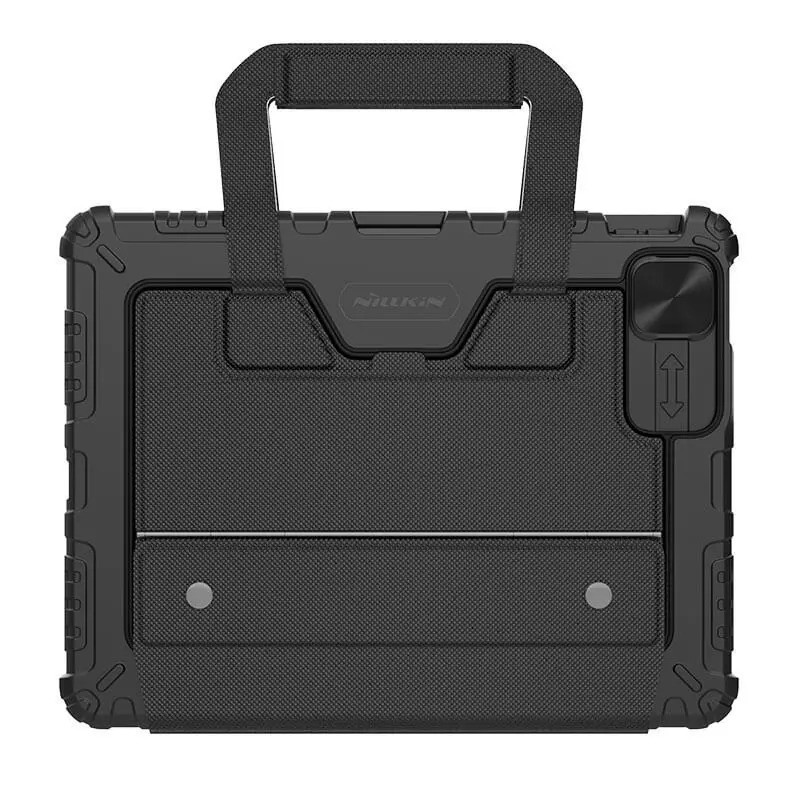 کیف کلاسوری کیبورد دار نیلکین مدل Bumper Go Keyboard مناسب برای تبلت اپل iPad Air 11 2024  Air 10.9 2022  Air 4  Air 5  Air 6  Air 2020  Ipad Pro 11 2020  2021  2022