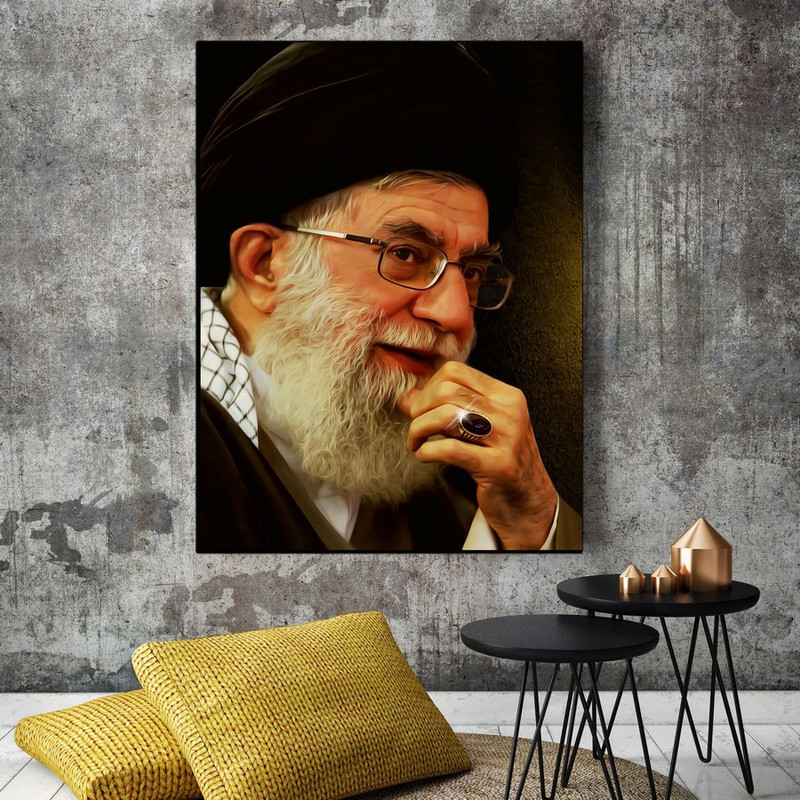 تابلو شاسی بکلیت طرح رهبری آیت الله خامنه ای مدل SH-12150