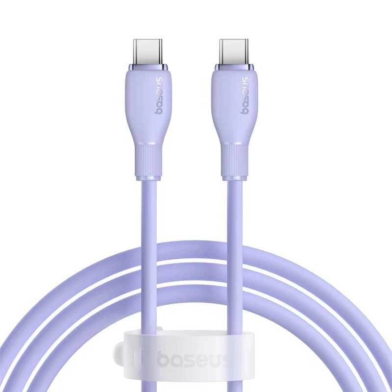 کابل USB-C بیسوس مدل Pudding 100W طول 1.2 متر