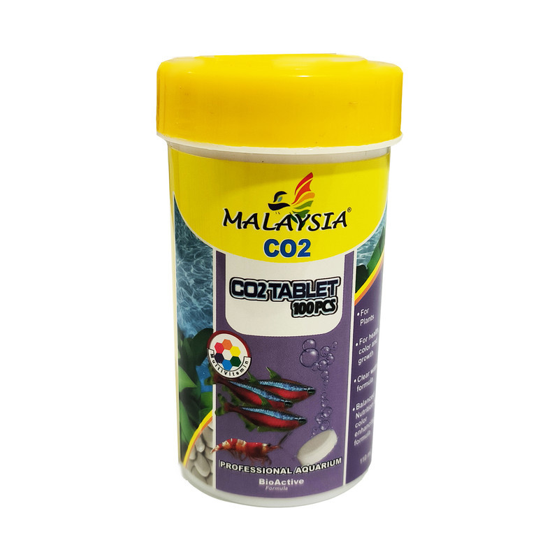 قرص CO2 آکواریوم مالزی مدل TABLET بسته 100 عددی