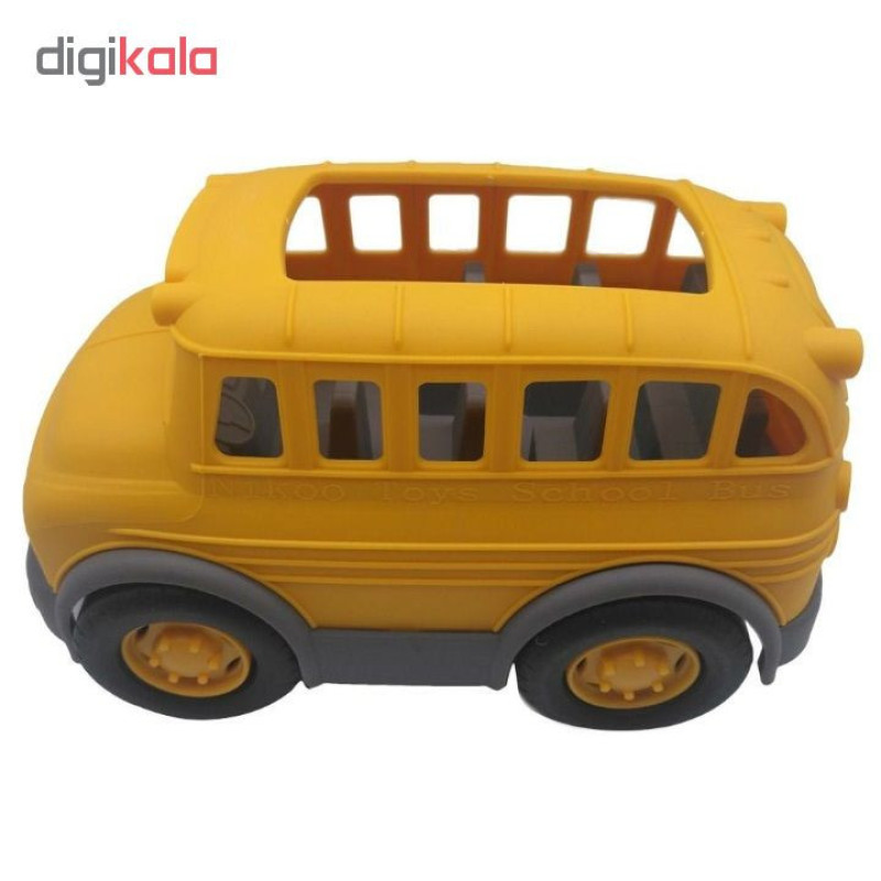ماشین اسباب بازی نیکوتویز مدل اتوبوس مدرسه