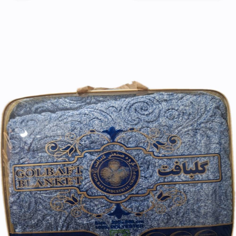 پتو گلبافت 2 نفره مدل برتر گل برجسته سایز 240x220 سانتی‌متر