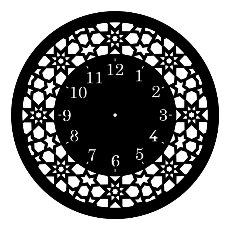 شابلون مدل ساعت کد SP943