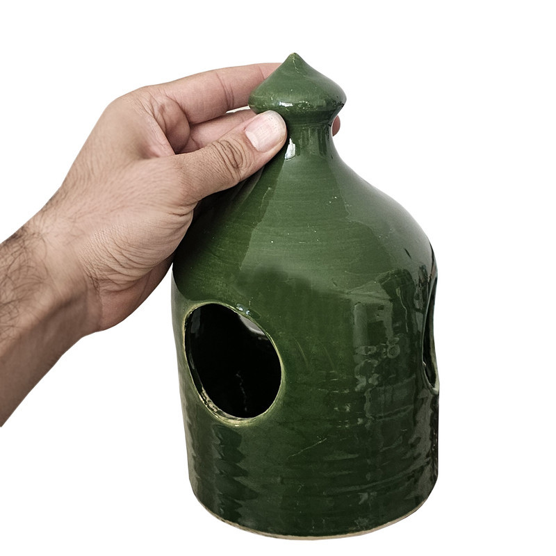 آبخوری پرنده مدل سفالی کد 25