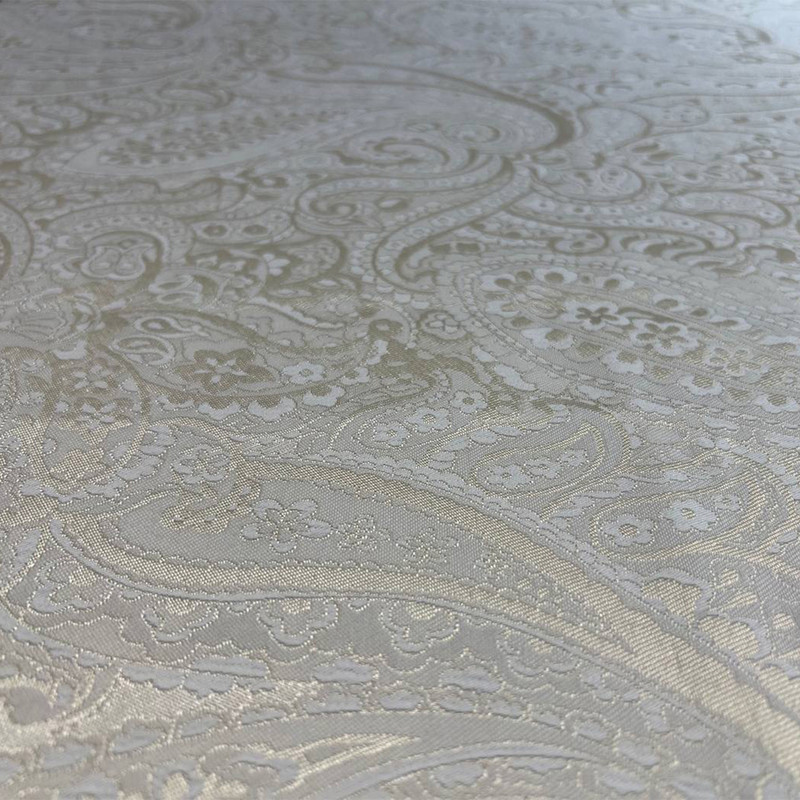 رومیزی رزین تاژ مدل بته جقه سایز 320x150 سانتی‌متر