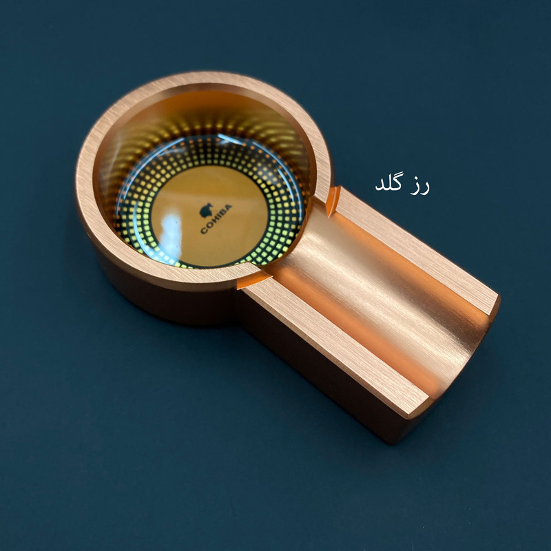 زیرسیگاری کوهیبا مدل رومیزی طرح برگ کد DKD-910