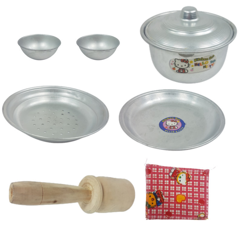 ست اسباب بازی آشپزخانه مدل روحی مجموعه 7 عددی