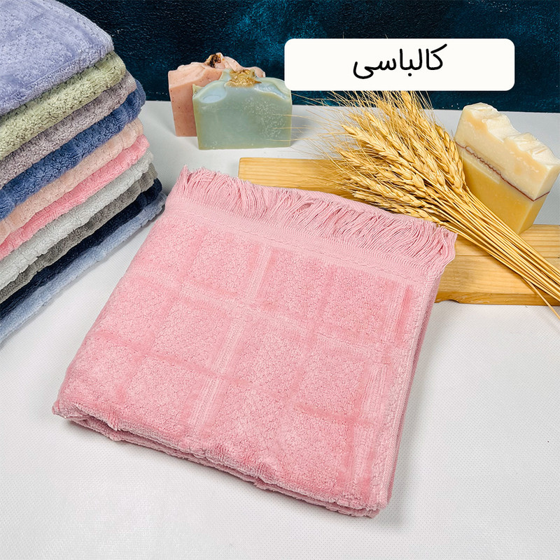 حوله دست و صورت طرح مارتا سایز 45×80 سانتی متر