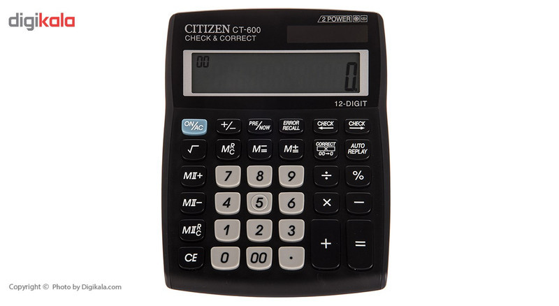 ماشین حساب سیتیزن مدل CT-600J