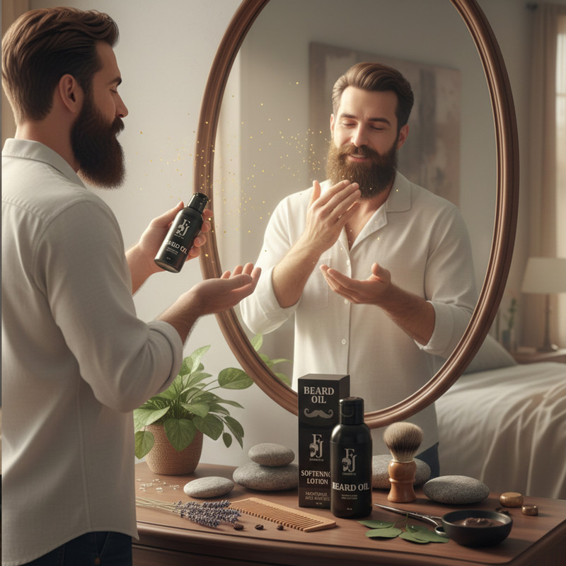 نرم‌کننده مو افجه مدل SL-BEARD03 حجم 60 میلی‌لیتر مجموعه 2 عددی