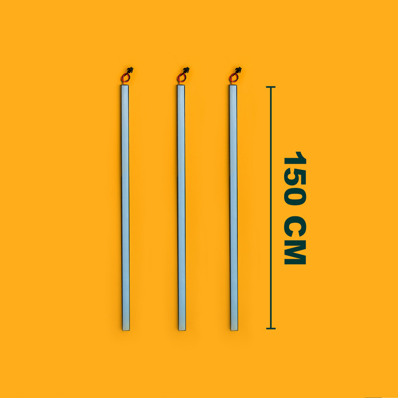 چراغ دیواری مدل لاینر ترمووالی کد D100-3 بسته 3 عددی