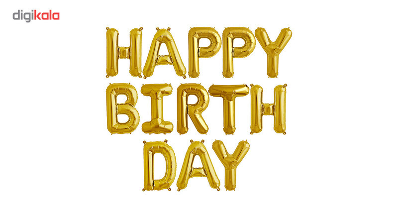 بادکنک فویلی مدل Happy Birth Day سایز 150