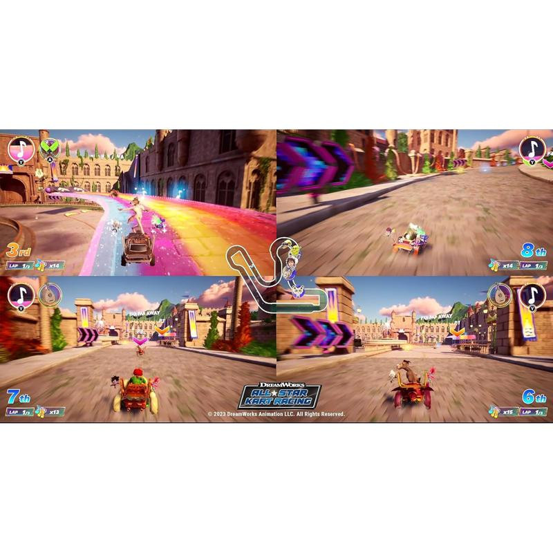 بازی DreamWorks All-Star Kart Racing نسخه استاندارد مخصوص PS5