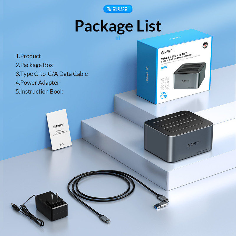 قاب هارد اکسترنال USB -C اوریکو مدل 6616C3