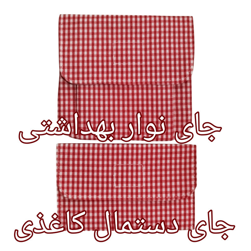 جای دستمال کاغذی الیزاسوینگ مدل Charkhune-00 به همراه کیف نوار بهداشتی