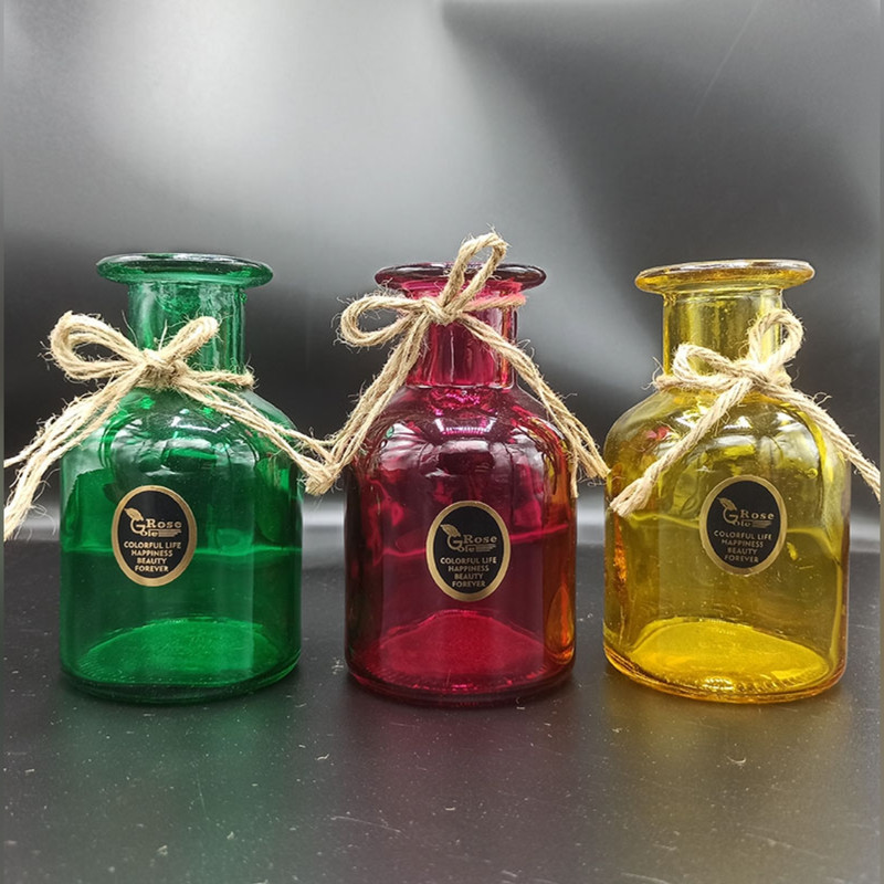 گلدان دکوری رومیزی برای گیاهان آپارتمانی و فضای باز، کد 199، ابعاد 7×7×13 سانتی‌متر، وزن 200 گرم