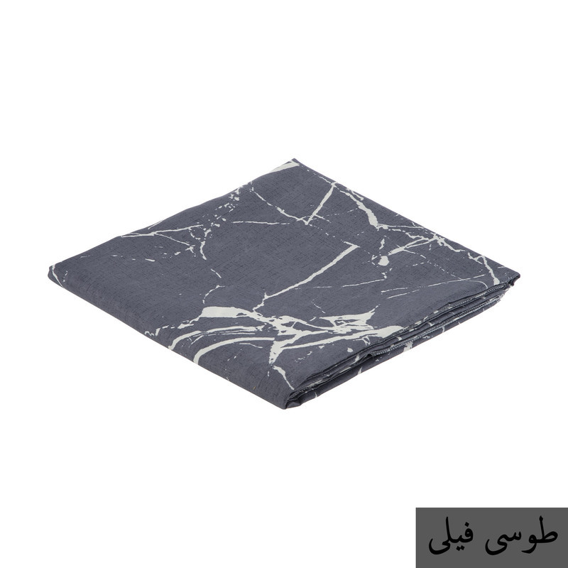 ملحفه ناتوسا مدل کشدار گرانیت یک نفره سایز 120x200 سانتی متر