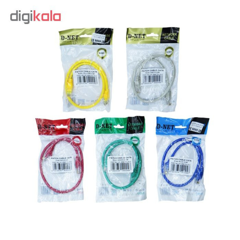 کابل شبکه CAT6 دی نت مدل PT-6