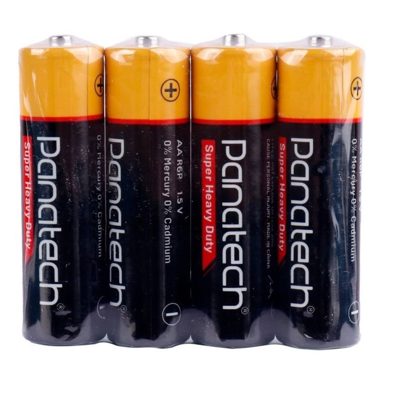 باتری قلمی پاناتک مدل Super Heavy Duty AA بسته ۴ عددی
