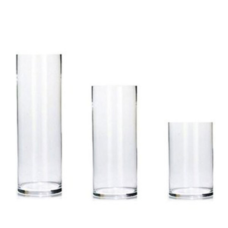 گلدان دکوری شیشه‌ای کد 020 رومیزی و ایستاده، مناسب کاکتوس و گیاهان آپارتمانی، ابعاد 10×10×20 سانتی‌متر، وزن 200 گرم