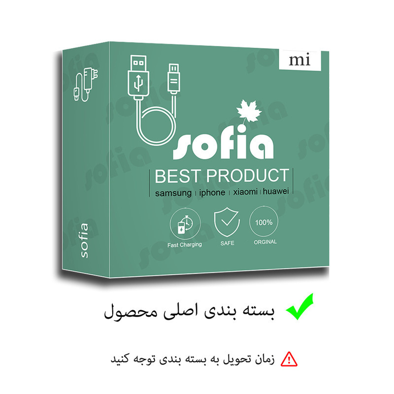شارژر دیواری شیائومی مدل M3به همراه کابل USB_C