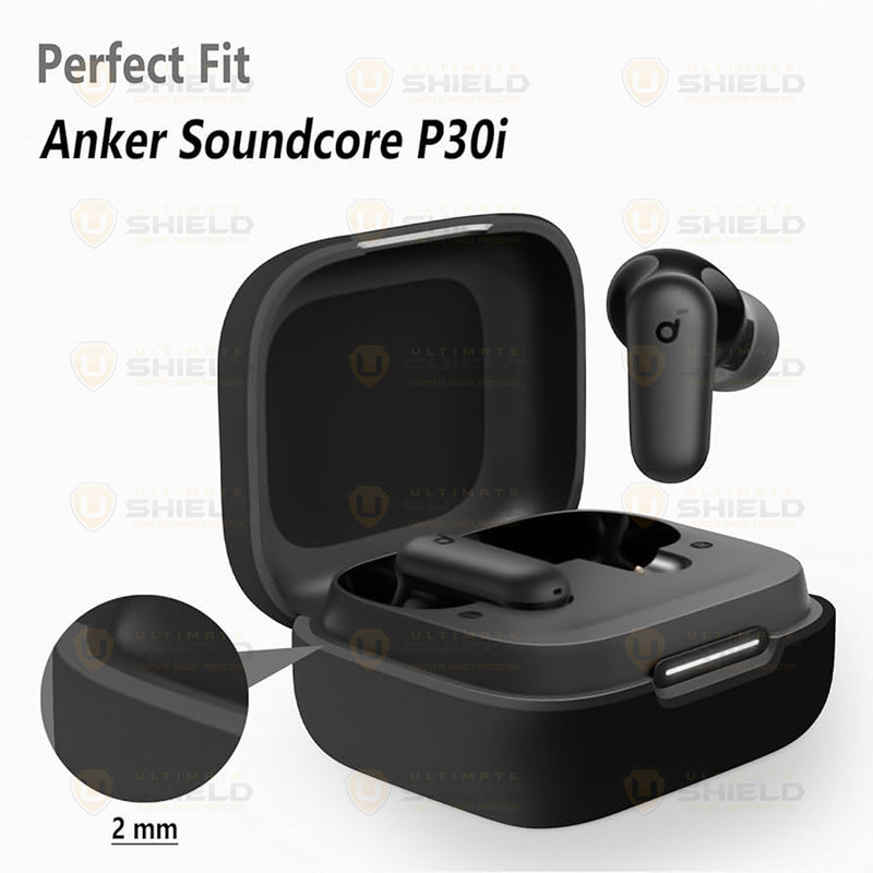 کاور آلتیمیت شیلد مدل Silicone UL مناسب برای کیس هدفون بی‌سیم انکر Soundcore P30i