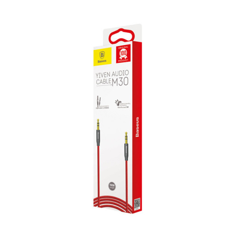 کابل AUX باسئوس مدل CAM30-B91 طول 1 متر