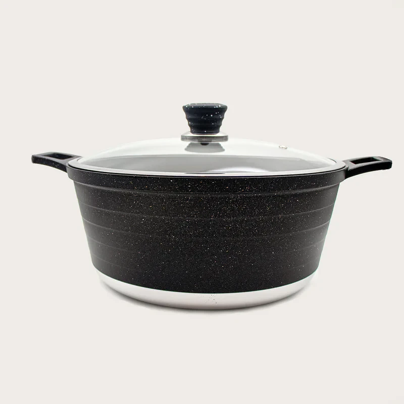 سرویس قابلمه و تابه گرانیتی 16 پارچه نیولایف مدل AFRA-6316