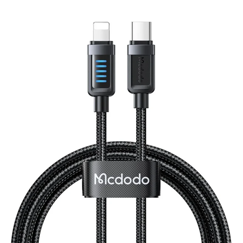 کابل تبدیل USB-C به لایتنینگ مک دودو مدل CA-034 طول 1.2 متر