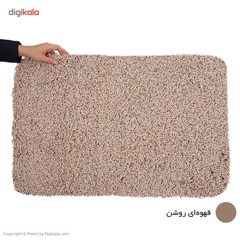 پادری فرش مریم مدل Long Lint سایز 80x50 سانتی متر
