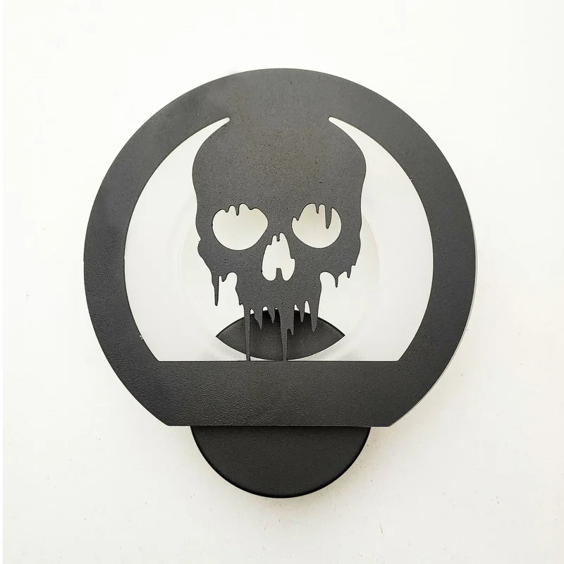 چراغ خواب مدل دیواری طرح اسکلت