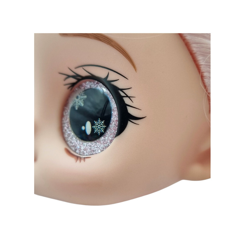 عروسک مدل آنا طرح برفی کد B0021 ارتفاع 27 سانتی متر