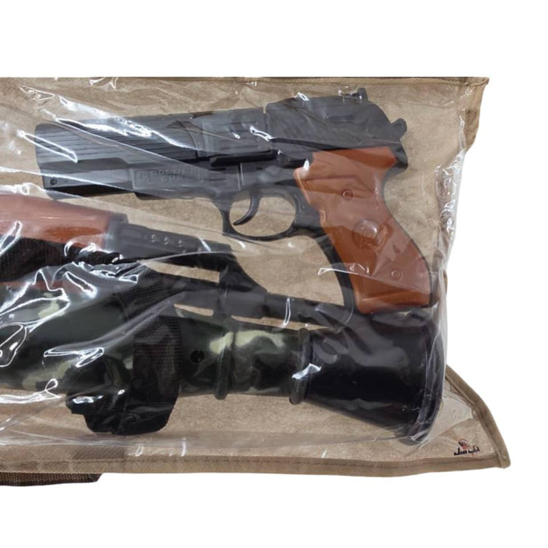 ست تفنگ بازی ناب سل مدل کماندو آر پی جی کلاشینکف کلت RPG AK-47 COLT