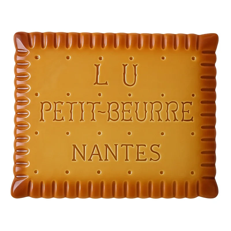 بشقاب پذیرایی مدل بیسکویت LU PETIT-BEURRE