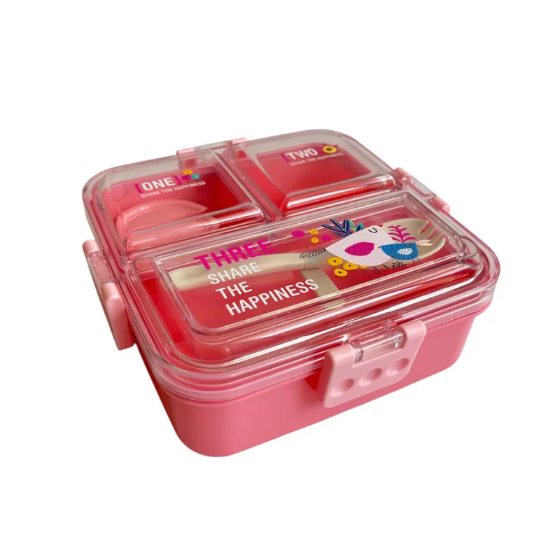 ظرف غذا کودک طرح Happiness کد VT4904