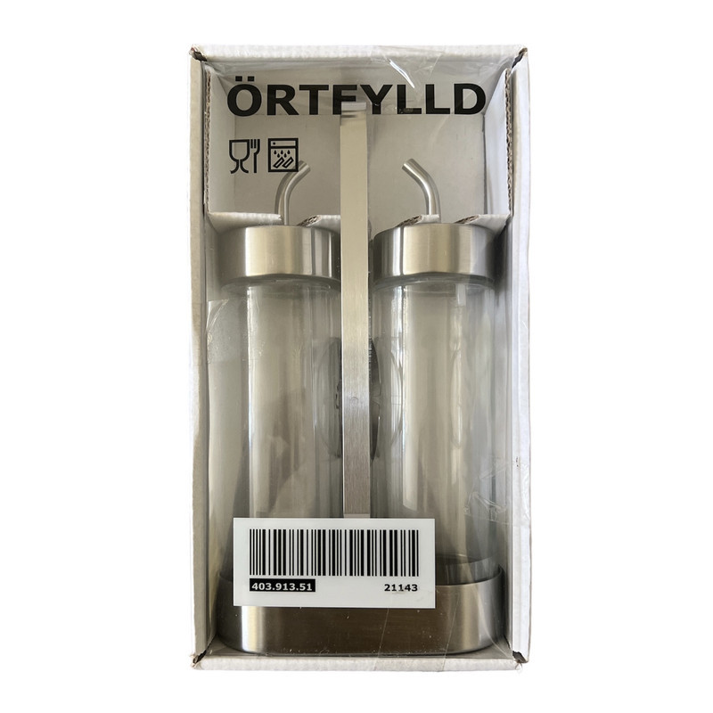 ست ظرف روغن و آبلیمو ایکیا مدل ORTFYLLD
