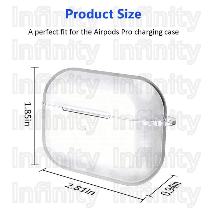 کاور اینفینیتی مدل Clear-IN مناسب برای کیس اپل ایرپاد Airpods Pro