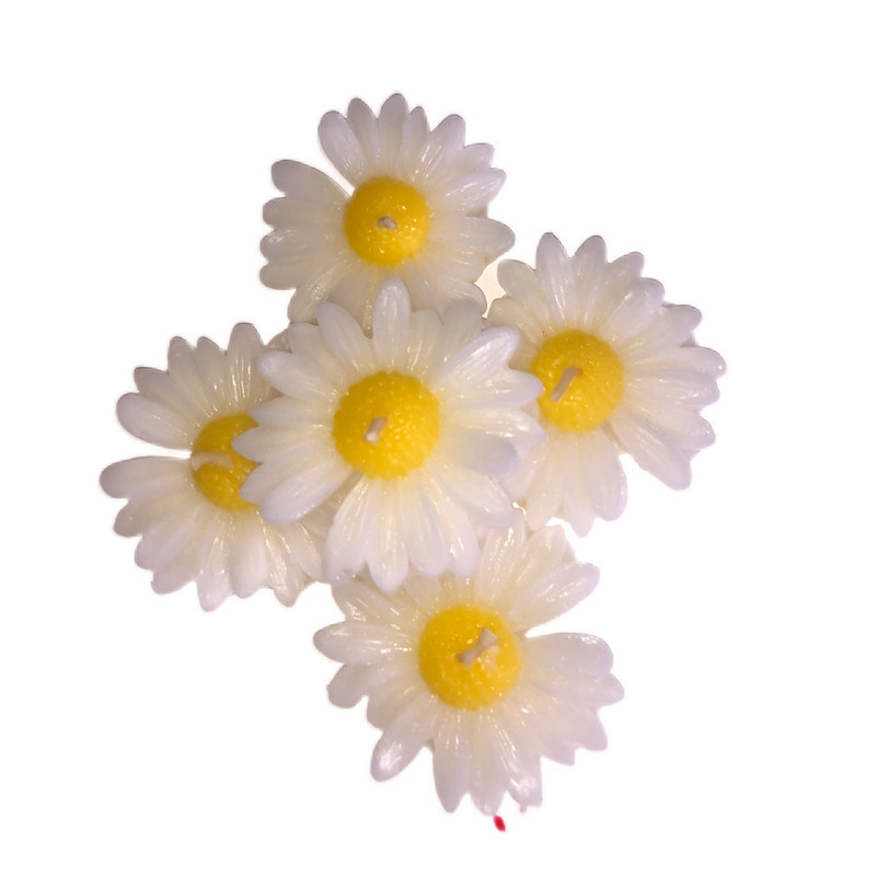 شمع مدل بابونه بسته 5 عددی