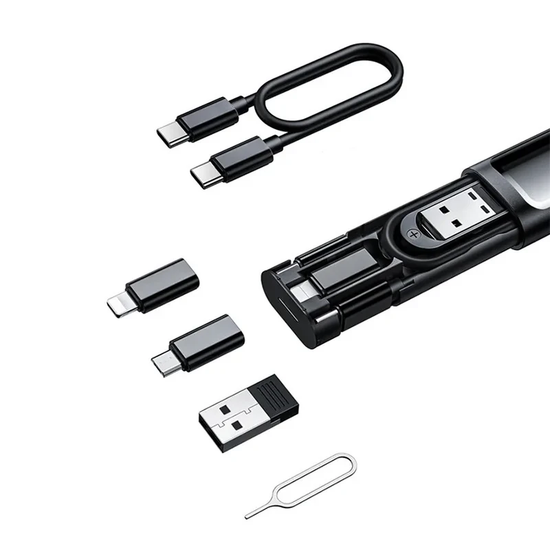 کابل تبدیل USB-CUSB به LightningUSB-CMicro USB مک‌ دودو مدل Box با طول 0.3 متر