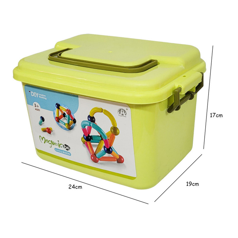 ساختنی 145 تکه مدل مگنت مغناطیسی کد CH1080T