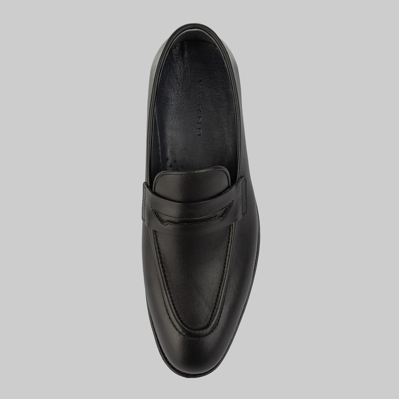 کفش رسمی مردانه چرم طبیعی ورنو مدل vr7036a