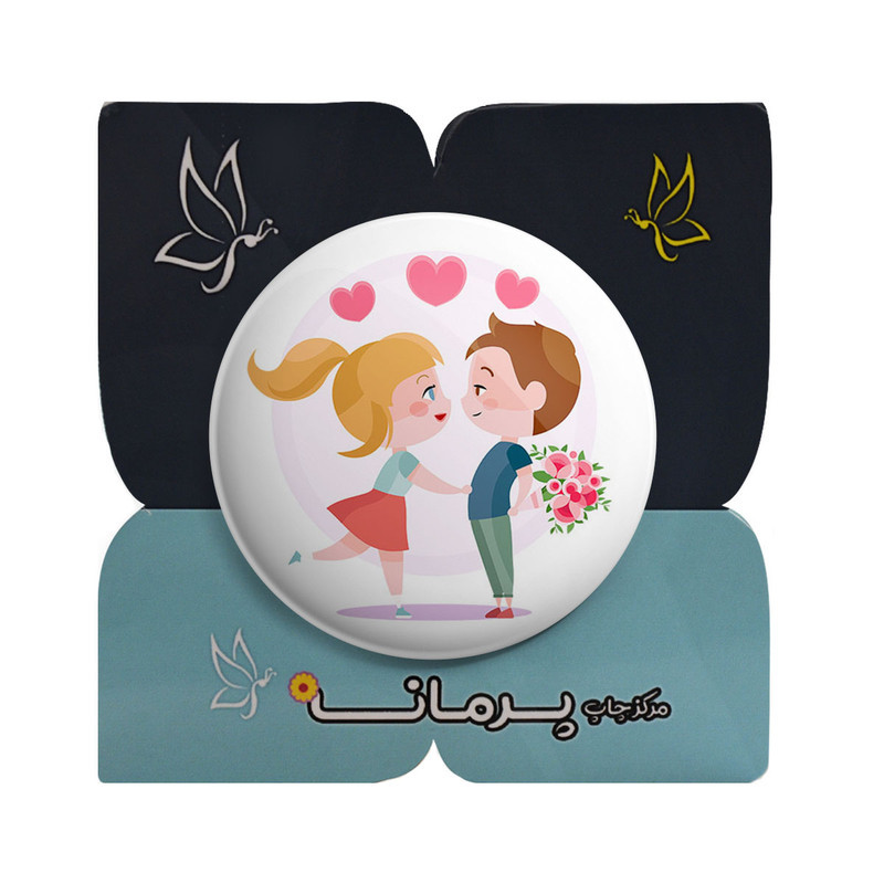 مگنت پرمانه طرح عاشقانه کد pmag.31924
