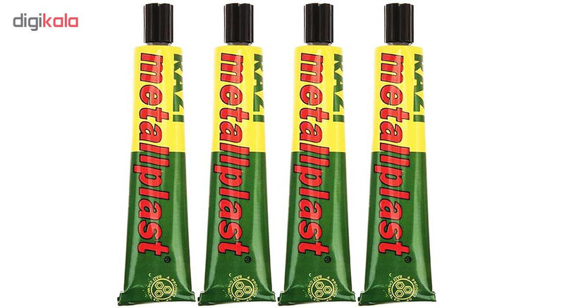چسب آهن رازی مدل Metallplast حجم 50 میلی لیتر بسته 4 عددی