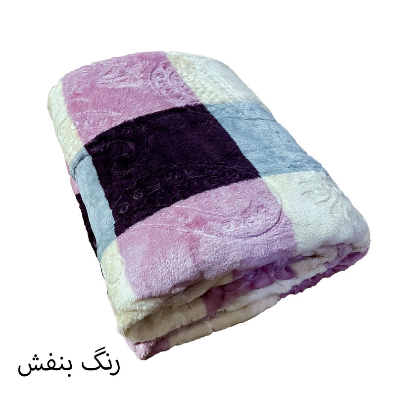 پتو 1 نفر هنرمند مدل ماندگار سایز 220x160 سانتی‌متر