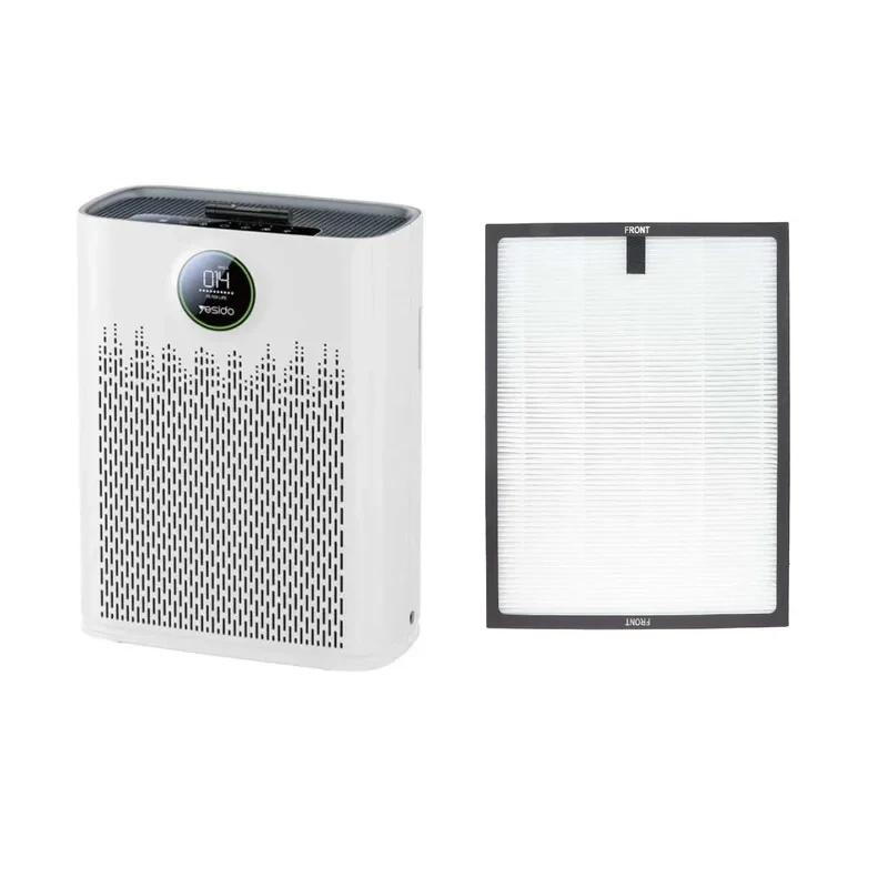 دستگاه تصفیه‌کننده هوا خانگی سه مرحله‌ای یسیدو مدل EC23 Air Purifire به همراه فیلتر